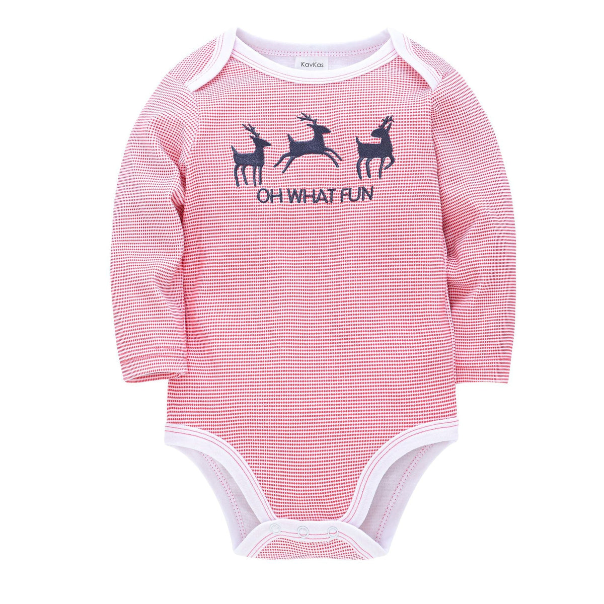 Long-Sleeve Printed Baby Bodysuits
