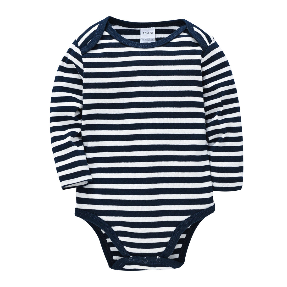 Long-Sleeve Printed Baby Bodysuits