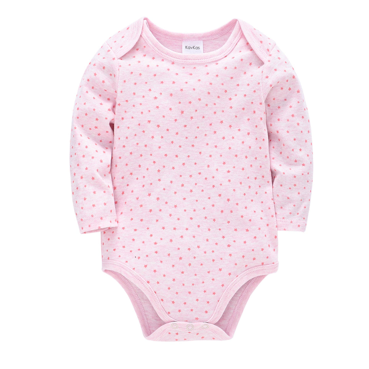 Long-Sleeve Printed Baby Bodysuits
