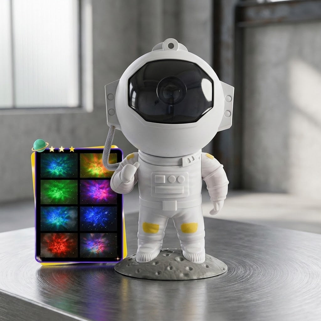 Astronaut Galaxy Projector | Starry Room Light